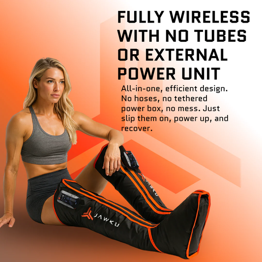 JAWKU Prime Recovery Boots – Wireless Heated Compression Recovery System
