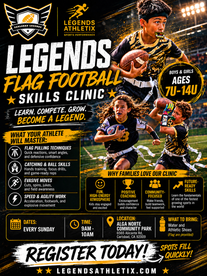 Flag Football Skills Clinic